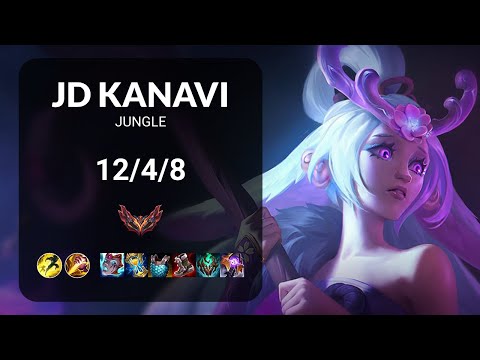 JD Kanavi Lillia vs Viego JUNGLE - KR  Patch 14.15