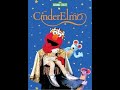 Sesame Street CinderElmo 2000 DVD Full Screen