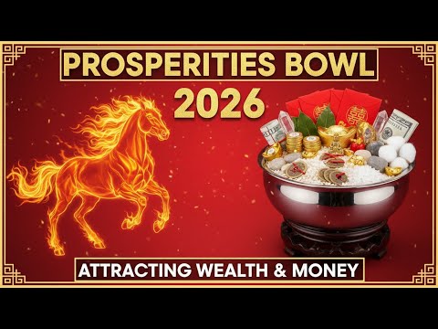 Feng Shui Money Bowl 2026: Attract Abundance & Prosperity|Millionaire Secrets