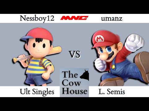 The Cow House - Loser's Semis - Nessboy12 (Ness) vs umanz (Mario)