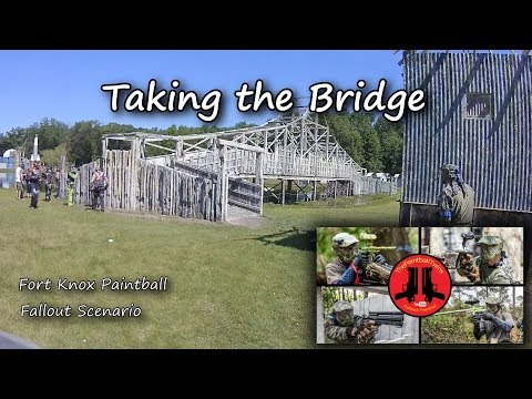 The Bridge, Fallout Scenario, Fort Knox, Pistol, Zoom Cam, ThePaintballTwins