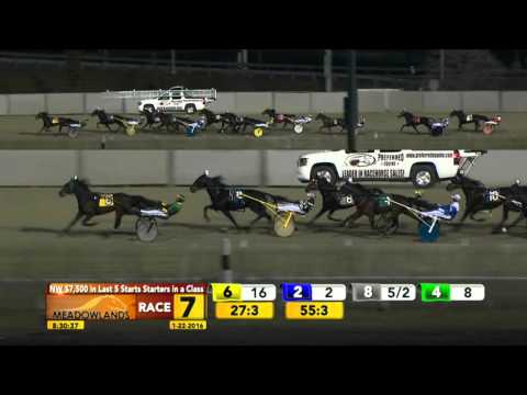 Meadowlands January 22, 2016 - Race 7 - Dream Rocker