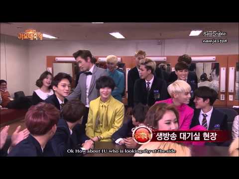 [ENG SUB] 131227 K GayoDaejun EXO Backstage