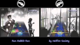 Run Rabbit Run by Hellfire Society - RBN Guitar and Bass Charts FC [Team KOX]
