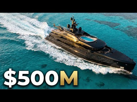 Inside the $500,000,000 Mega Yacht Factory: Building "The Obsidian"