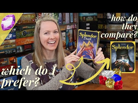 SPLENDOR DUEL | What's So Cool About This 2-Player Version of Splendor?!