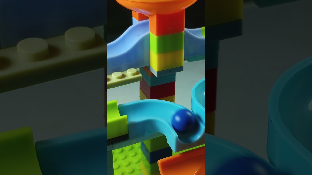 Colorful Marble Run Flow | 見てて安心