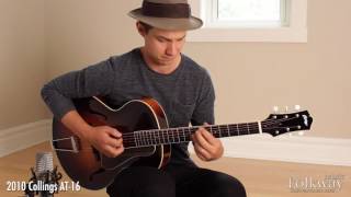 Video thumbnail for Folkway Music - 2010 Collings AT-16 by Folkway Music