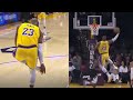 King James is RELENTLESS! ? LeBron Recovers Shoe & Finishes The SLAM!