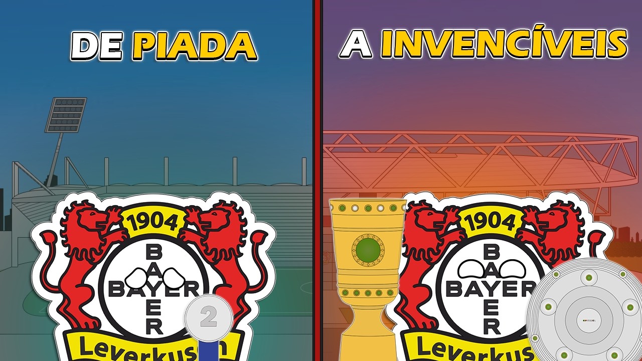 🇩🇪 HISTÓRIA do BAYER LEVERKUSEN 🇩🇪 - ANIMAÇÃO