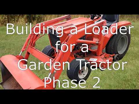 Building a Loader for a Garden Tractor - Phase 2: Final Axle Modifications
