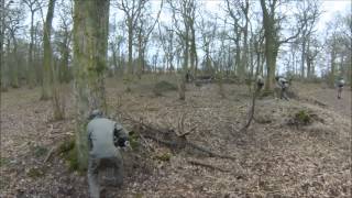 preview picture of video 'Skirmish Paintball Finmere 23rd Feb 2013'