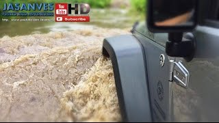 preview picture of video '[Full HD: 1080P 60fps] Jeep JK Puerto Rico - Pure Fun Challenging Up-Hills and Deep River Crossing'