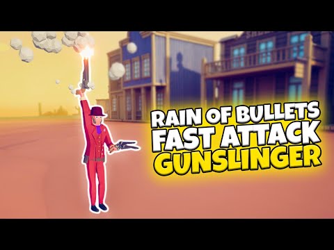 RAIN OF BULLETS. FAST ATTACK GUNSLINGER VS EVERY FACTION TABS WILD WEST UPDATE