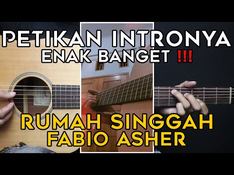 (TUTORIAL GITAR) RUMAH SINGGAH - FABIO ASHER | Lengkap Dan Mudah