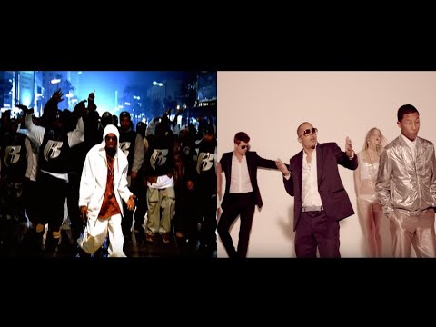 Blurred X (Blurred Lines / X Gon' Give It To Ya) Mashup