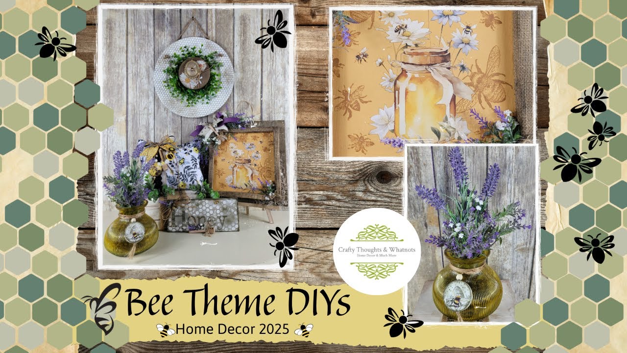 Honey Bee Theme DIYs | Home Decor 2025