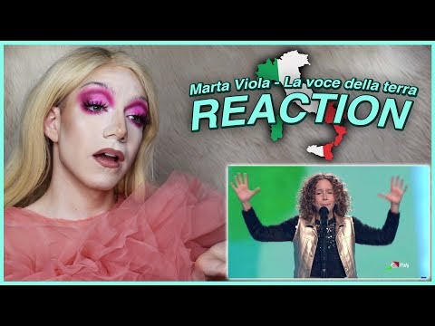 ITALY - Marta Viola - La voce della terra - LIVE | Junior Eurovision 2019 REACTION