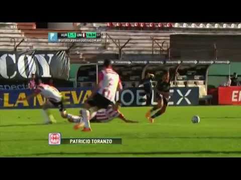 Gol Toranzo.  Huracán 1 - Unión 1. B Nacional. Fecha 20.