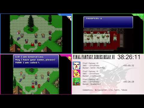 Final Fantasy Series Relay Race VI - Final Fantasy VI (second half) / Final Fantasy XIII-2