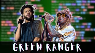 Lil Wayne &amp; J cole - Green Ranger | Rhymes Highlighted