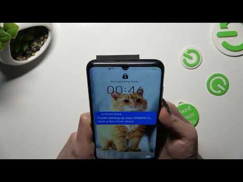 How to Set Up & Enroll the Face Recognition Feature on a HONOR X7A - Face Unlock - Biometrics