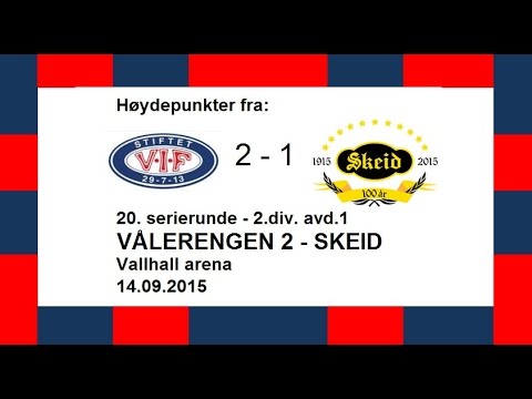 Høydepunkter fra VIF2 - Skeid 14.09.2015