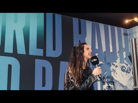 Amber Broos at the One World Radio Studio | Tomorrowland Winter 2024