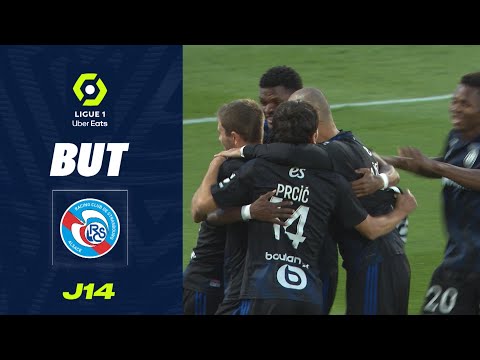 But Jean-Ricner BELLEGARDE (6' - RCSA) AC AJACCIO - RC STRASBOURG ALSACE (4-2) 22/23