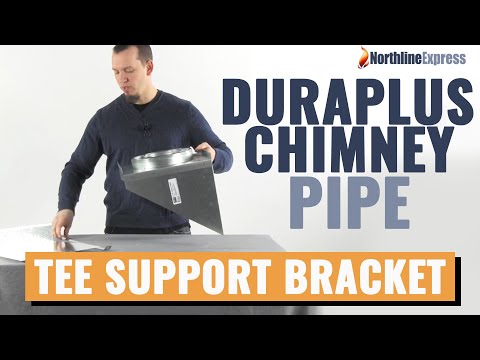 DuraPlus Chimney Pipe - Tee Support Bracket
