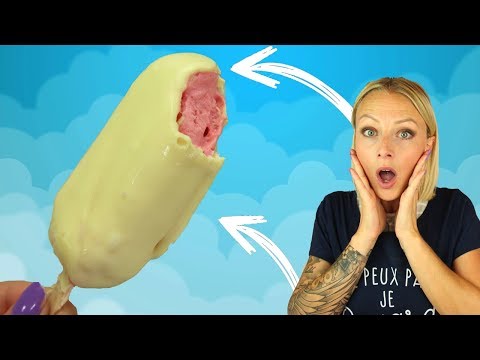 Recette Glace framboise chocolat blanc