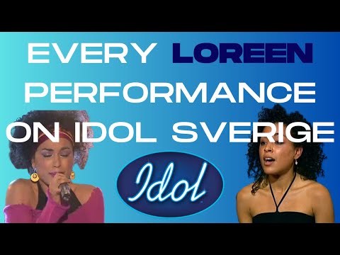 Every Loreen Performance on Swedish Idol 2004 (Idol Sverige)