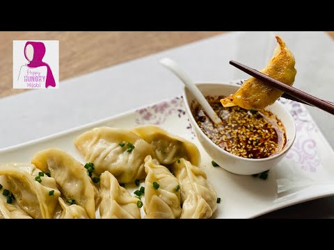 How to Make Chicken Dumplings From Scratch | Homemade Wonton Wrappers and Sauce!