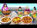 Soyabean Curry Recipe Restaurant Style Egg Soyabean Sabji Street Food Hindi Kahani New Comedy Video