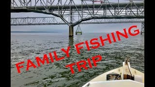 CHESAPEAKE BAY STRIPED BASS FISHING!! || KENTMORR MARINA, MARYLAND