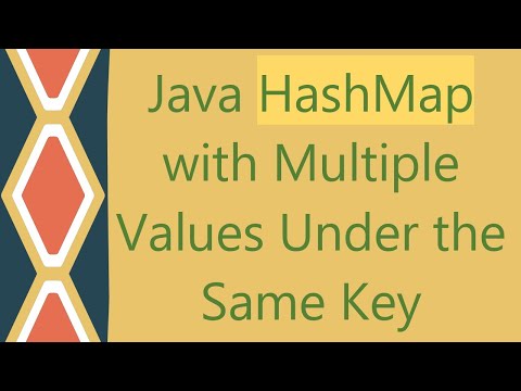 Java Hashmap With Multiple Values Under The Same Key
