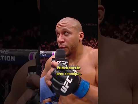 Ciryl Gane comments on the outcome of the fight with Tom Aspinall at #UFC321 #shorts