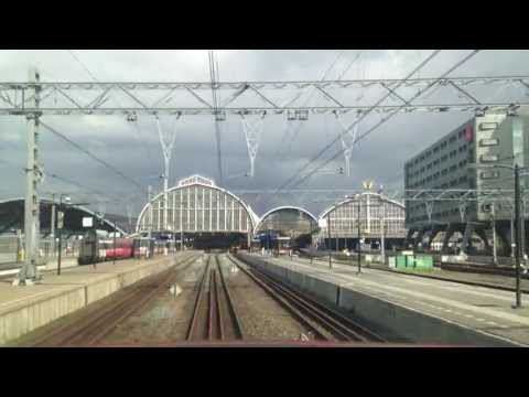 Driver's Eye View TGV Thalys Brussel Zuid - Amsterdam Centraal 2013