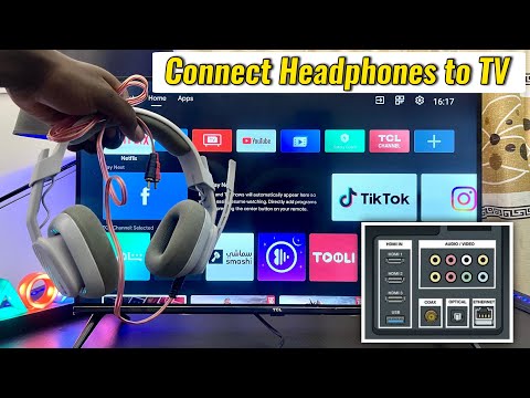 How to Connect Headphones to Any TV (Wired & Wireless)