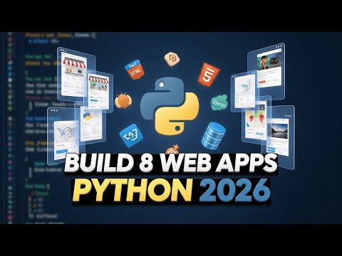 The Complete Python Web Course 2026 Build 8 Real Apps (Full Tutorial) | Learn Python Web Development