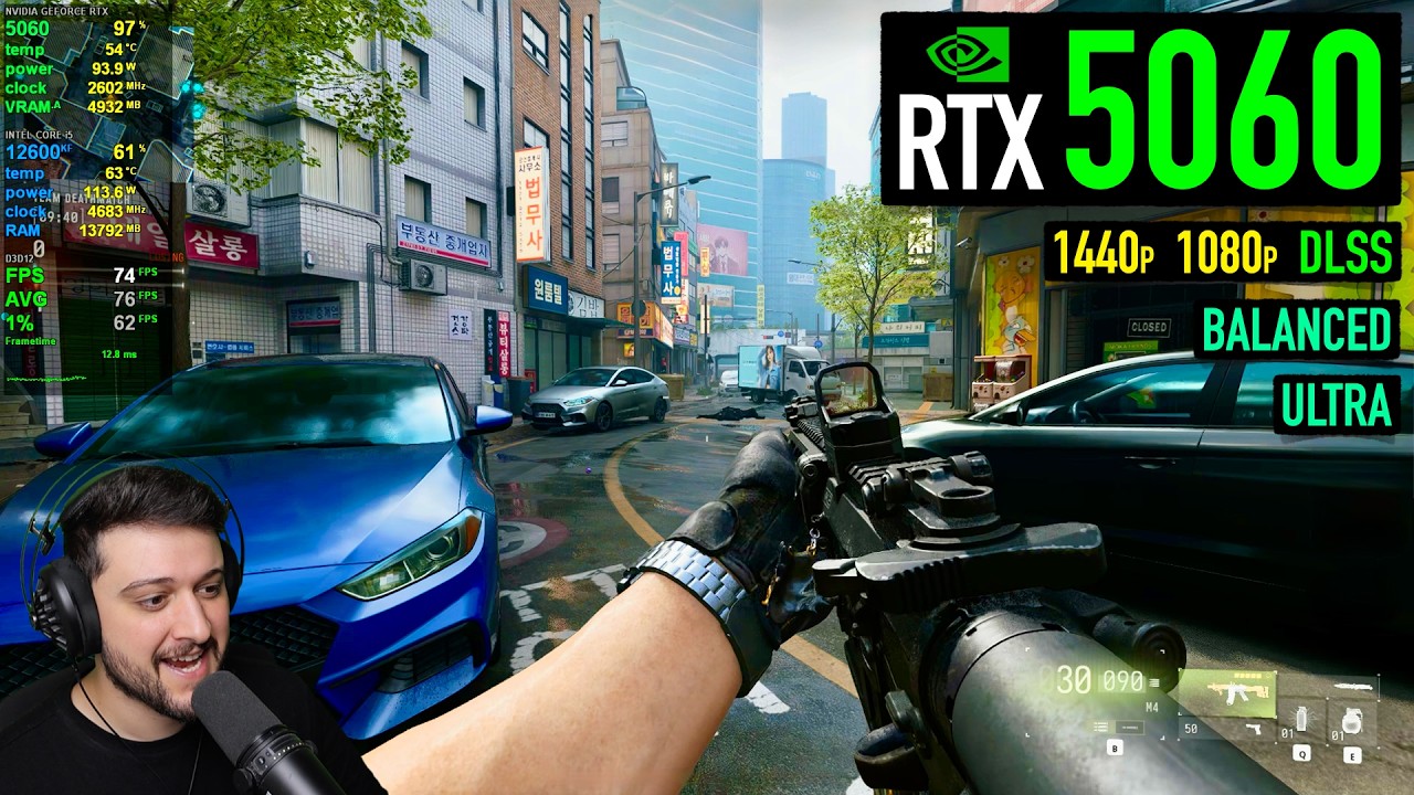 RTX 5060 - Call Of Duty: Modern Warfare 4 Beta