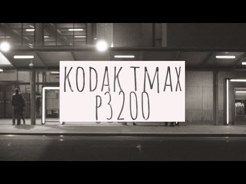 shooting Kodak TMAX p3200 at night with Nikon f3