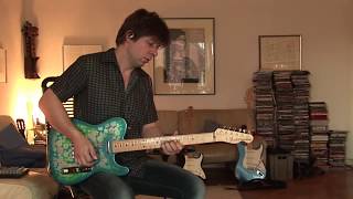 Video thumbnail for Fender Telecaster blue paisley (Japan) by GregsGuitars