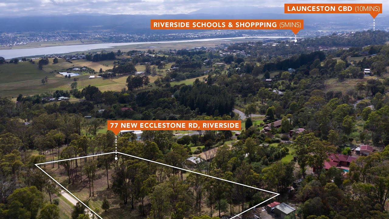 77 New Ecclestone Road, RIVERSIDE TAS 7250 Land Sold
