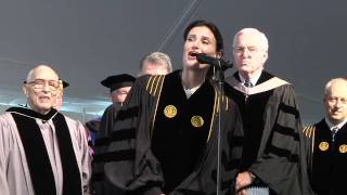 Idina Menzel Sings America the Beautiful at the C.W. Post Campus Graduation 2011