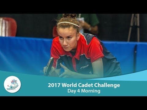 ITTF World Cadet Challenge: Day 4 Morning