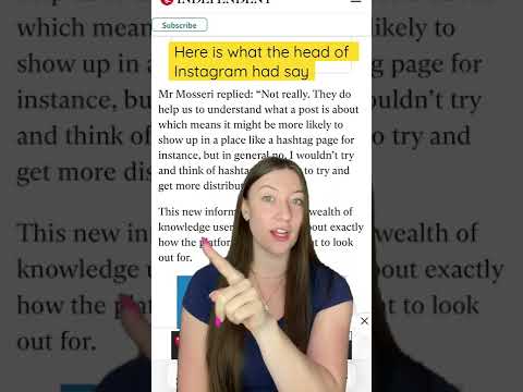 Do Hashtags Even Matter On Instagram Anymore? Head of Instagram says THIS | March 2022