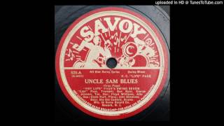 &quot;Hot Lips&quot; Page&#39;s Swing Seven - Uncle Sam Blues - 1944 Blues