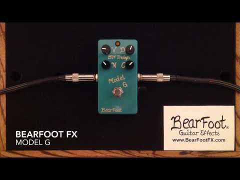 Bearfoot fx - Model G