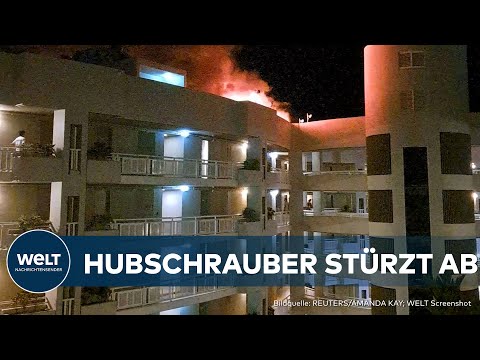 CAIRNS: Tragischer Hubschrauberabsturz! Pilot stirbt bei Crash auf Hotel in Australien